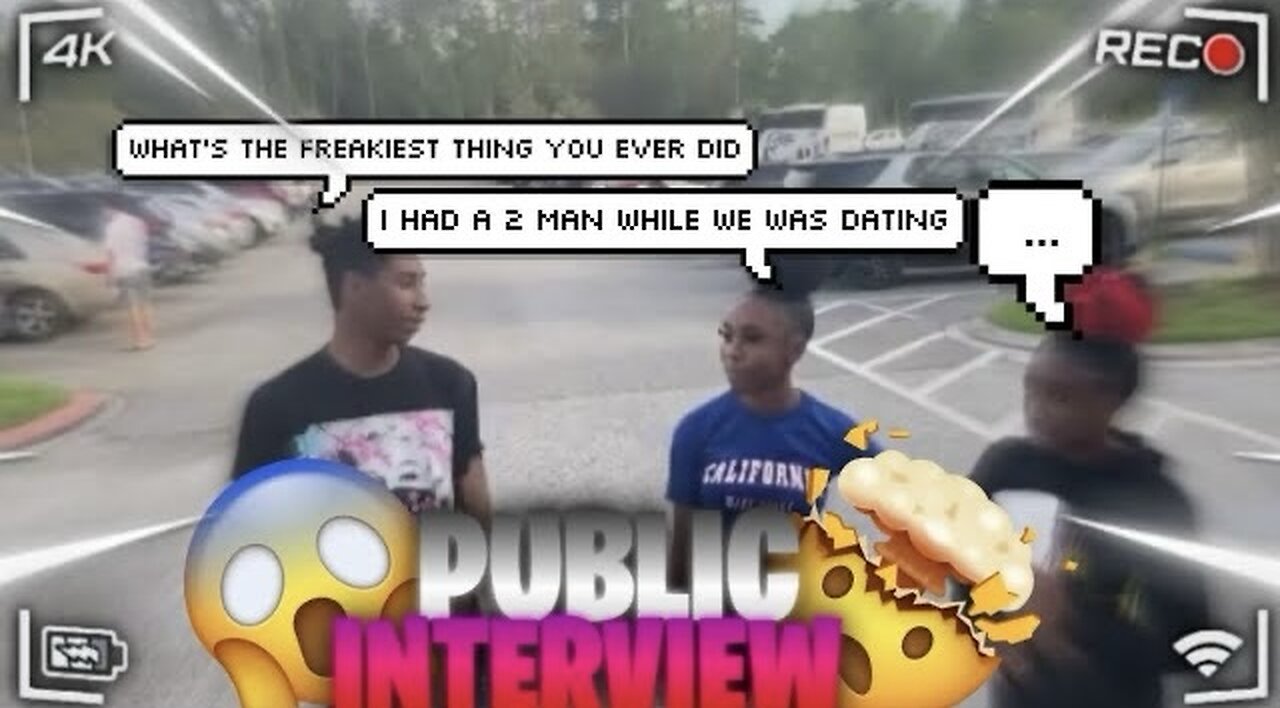 WHATS SOMETHING YOU NEVER TOLD YOUR EX: PUBLIC INTERVIEW 😱🤯