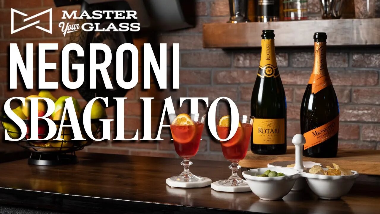 Negroni Sbagliato Taste Test: Prosecco VS. Spumante | Master Your Glass