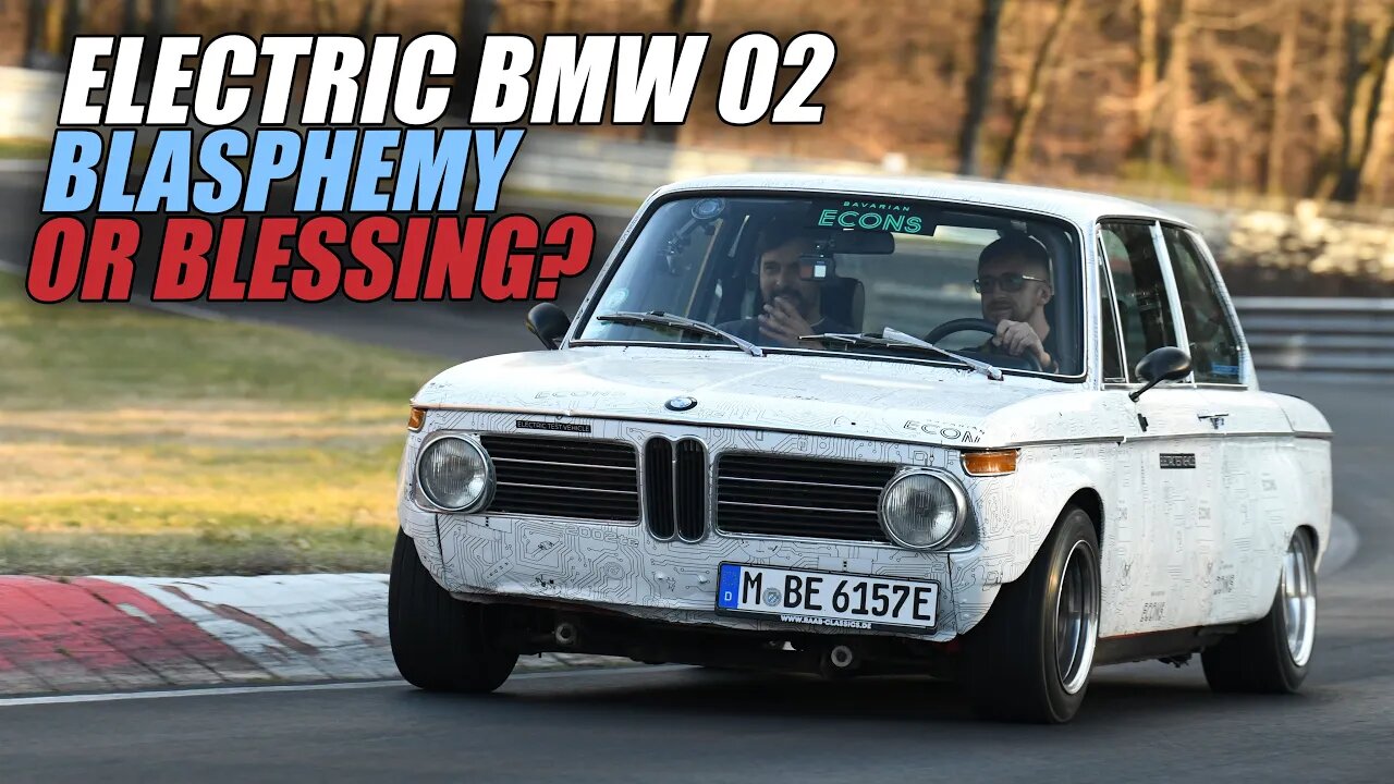 Tesla Powered BMW 2002! Emotional Nürburgring Ride.