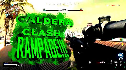 Call of Duty Warzone Caldera Clash Sniping Rampage [COD RAMPAGE]