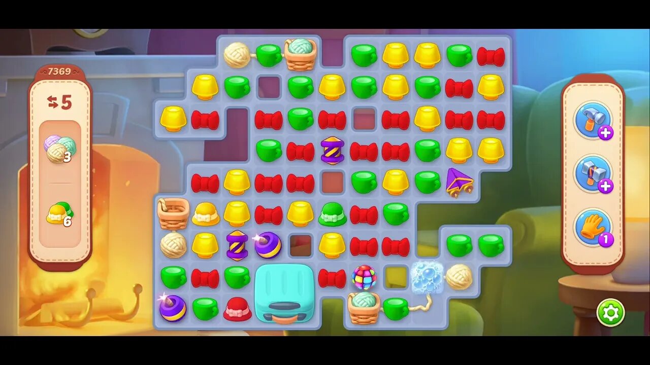 Playrix Homescapes Gameplay Walkthrough Level 7369