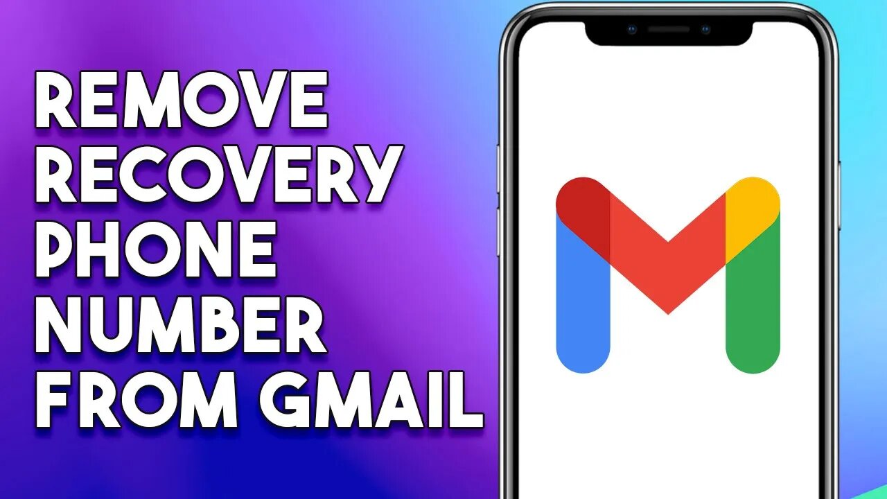 How To Remove Recovery Phone Number From Gmail