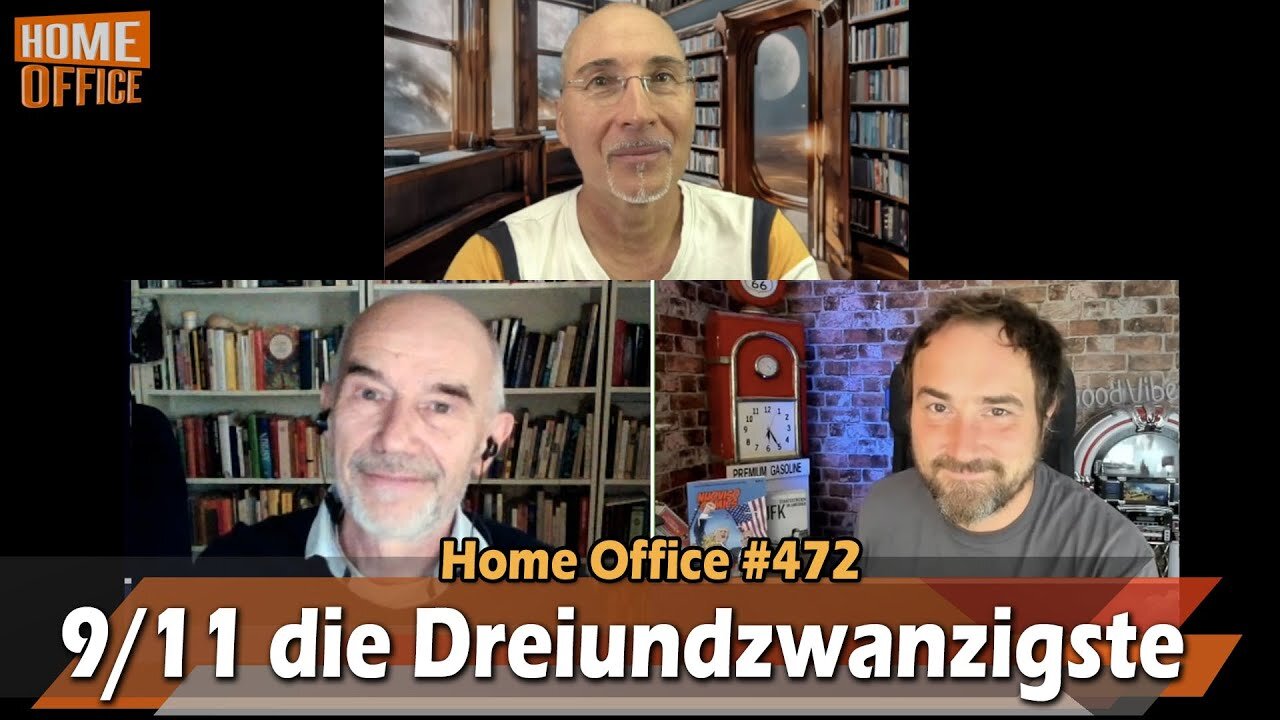 " 23 Jahre 9/11 !!! " - Mathias Bröckers - Home Office #472