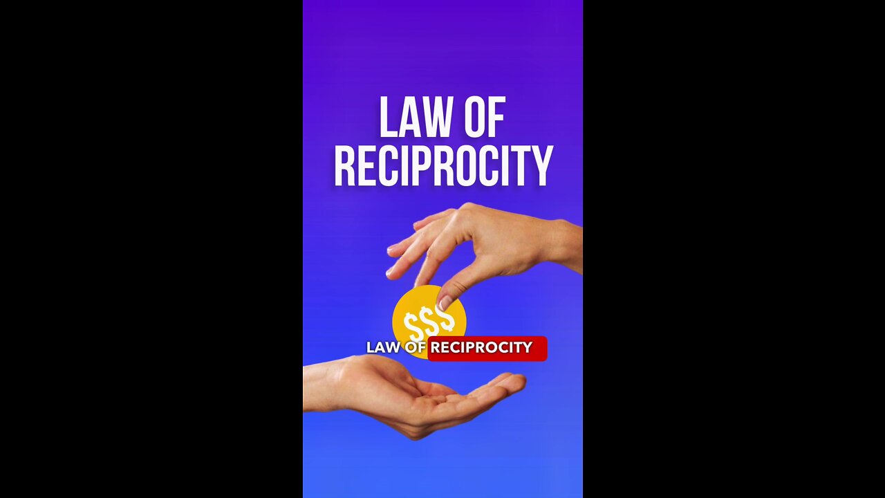 The Law of Reciprocity Is a Powerful Trigger