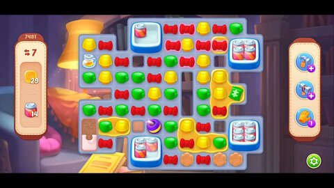 Playrix Homescapes Gameplay Walkthrough Level 7481