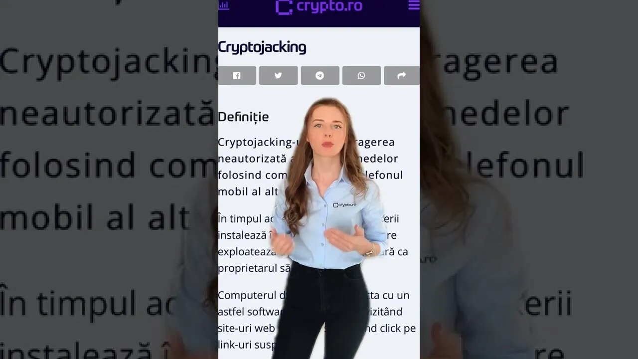 Despre cryptojacking și protejarea investițiilor în active digitale.