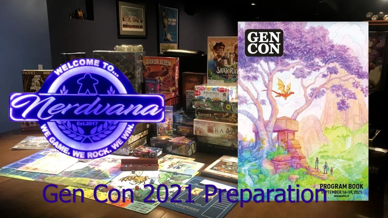 Gen Con 2021 Preparation!