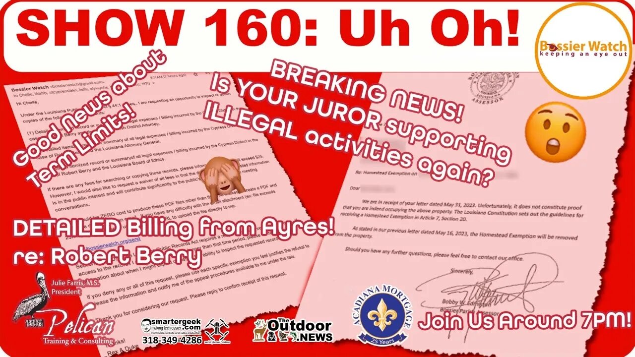 Show 160: Uh Oh!