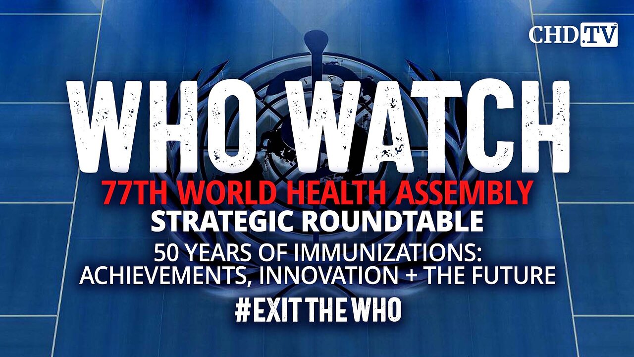 50 Years of Immunization: Achievements, Innovation + the Future | Strategic Roundtable | May 28