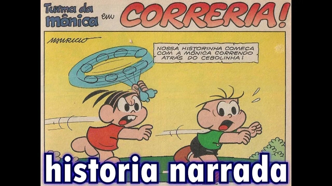 Turma da Mônica em Correria! Gibis do Rapha