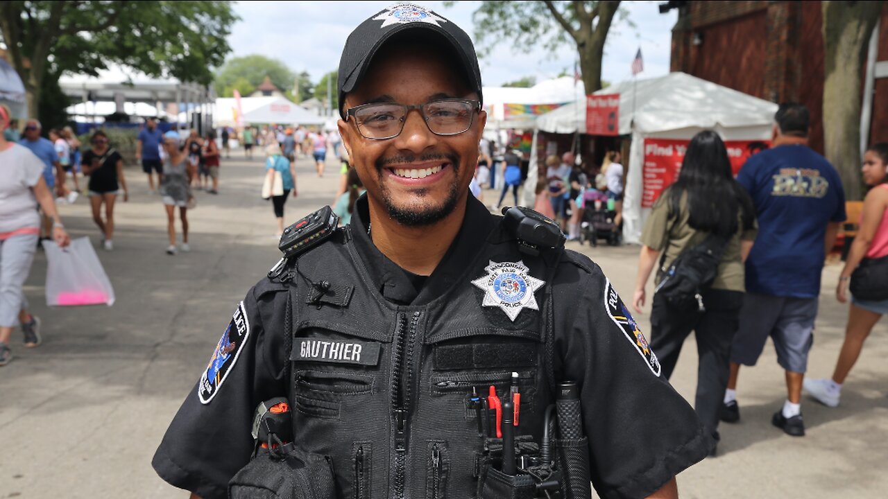 Dezjorn Gauthier one of the first openly transgender cops in Wisconsin