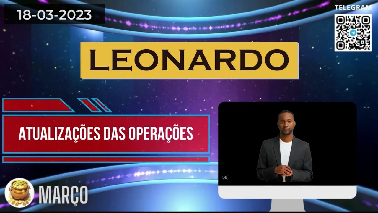 LEONARDO Atualizações dos Pagamentos das Operações #operacoesinternacionais