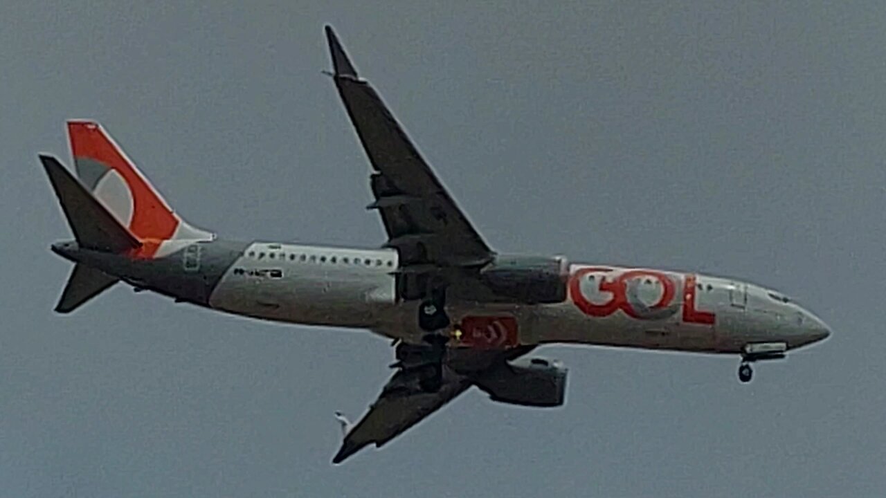 Boeing 737 MAX 8 PR-XMZ coming from Brasília to Fortaleza