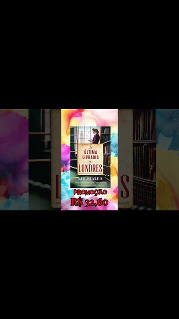 Ofertas BookFriday Amazon - A última livraria de Londres