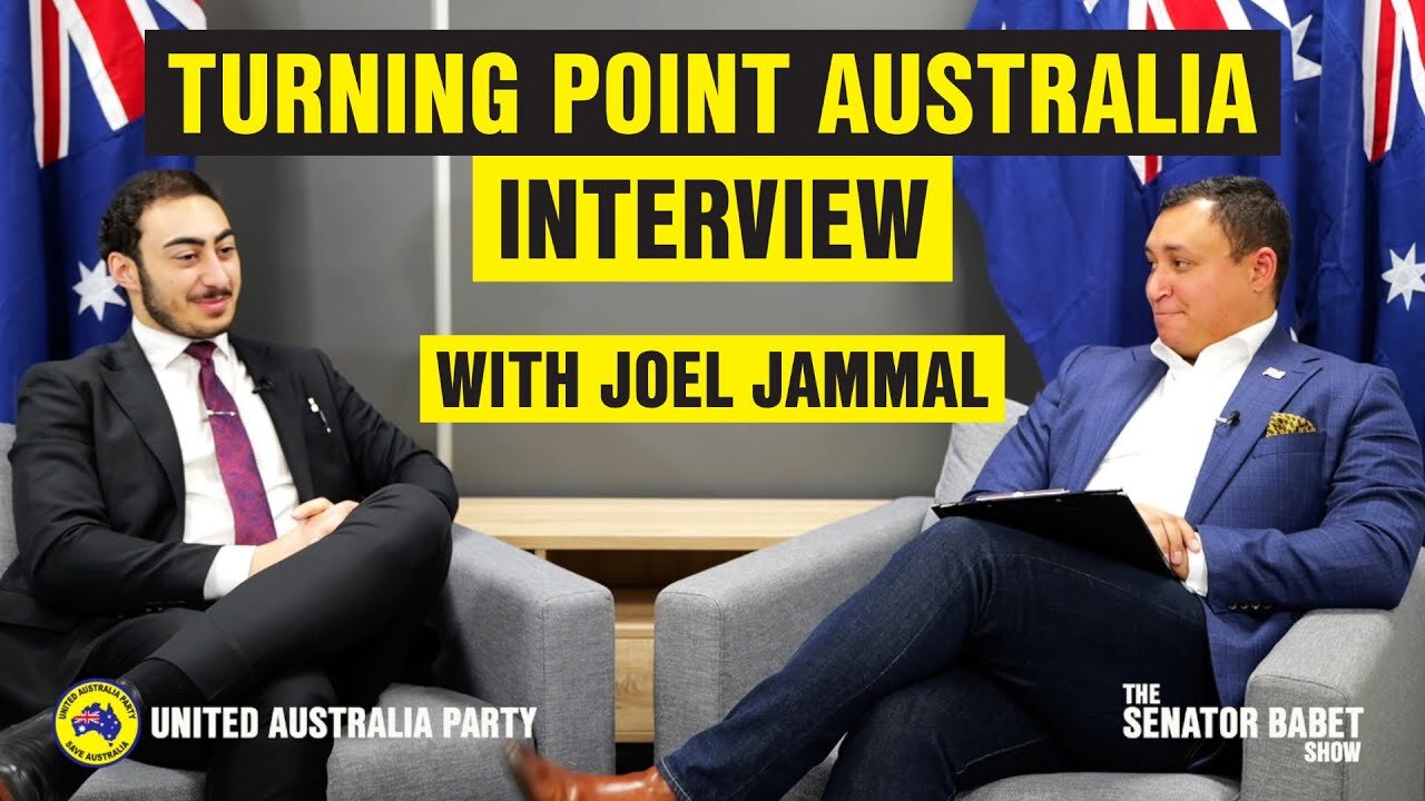 Senator Babet & Turning Point Australia's Joel Jammal