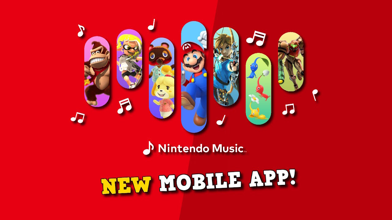 New Nintendo Music App Launches with Decades of Iconic Soundtracks!