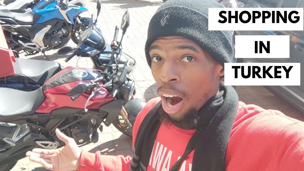 Shopping For Motorcycle in Istanbul Turkey | Black American In Turkey