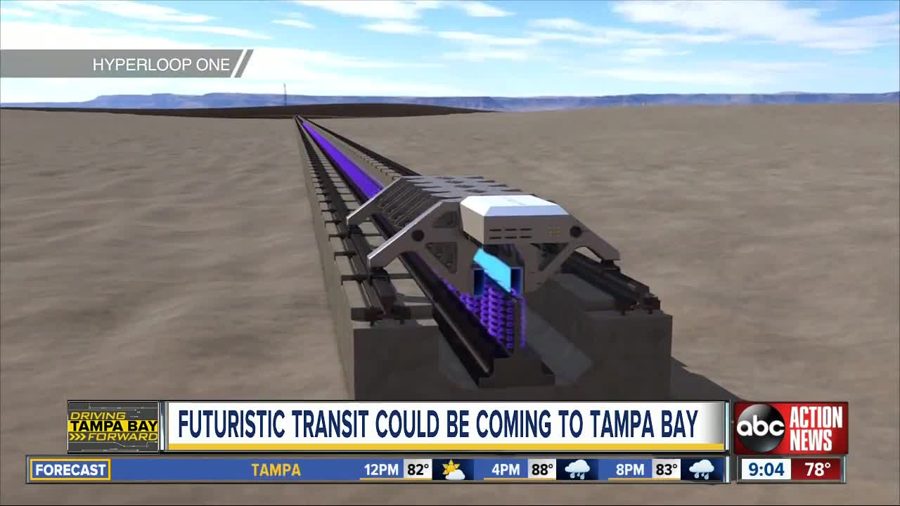TBARTA studying Hyperloop, air taxi and aerial gondola technology in Tampa Bay