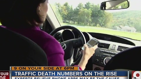 Are smartphone apps causing rise in traffic deaths?