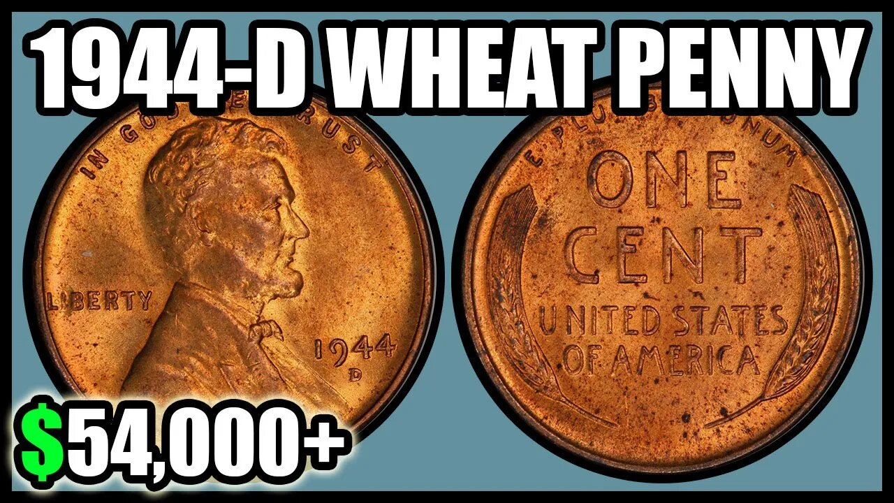 1944-D Pennies Worth Money - How Much Is It Worth and Why, Errors, Varieties, and History