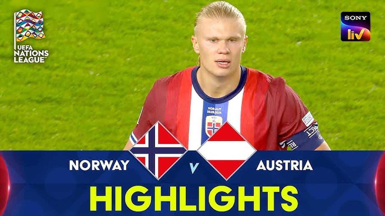 Norway vs Austria | Highlights | UEFA Nations League | 10th September 2024