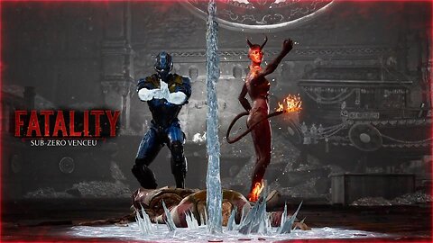 MK 1 Cyber Sub-Zero vs Rayden