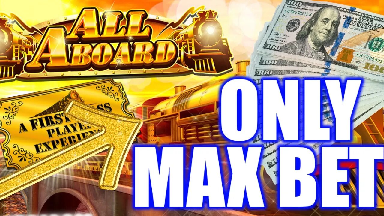 All Aboard for Max Bet Jackpots!