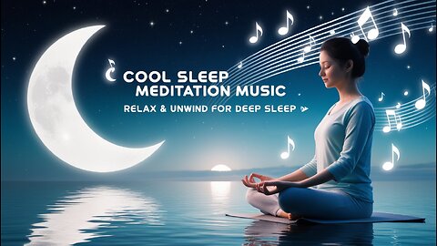 🌙 Cool Sleep Meditation Music 🎶 Relax & Unwind for Deep Sleep 💤