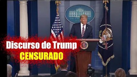 El Discurso de TRUMP interrumpido por los medios