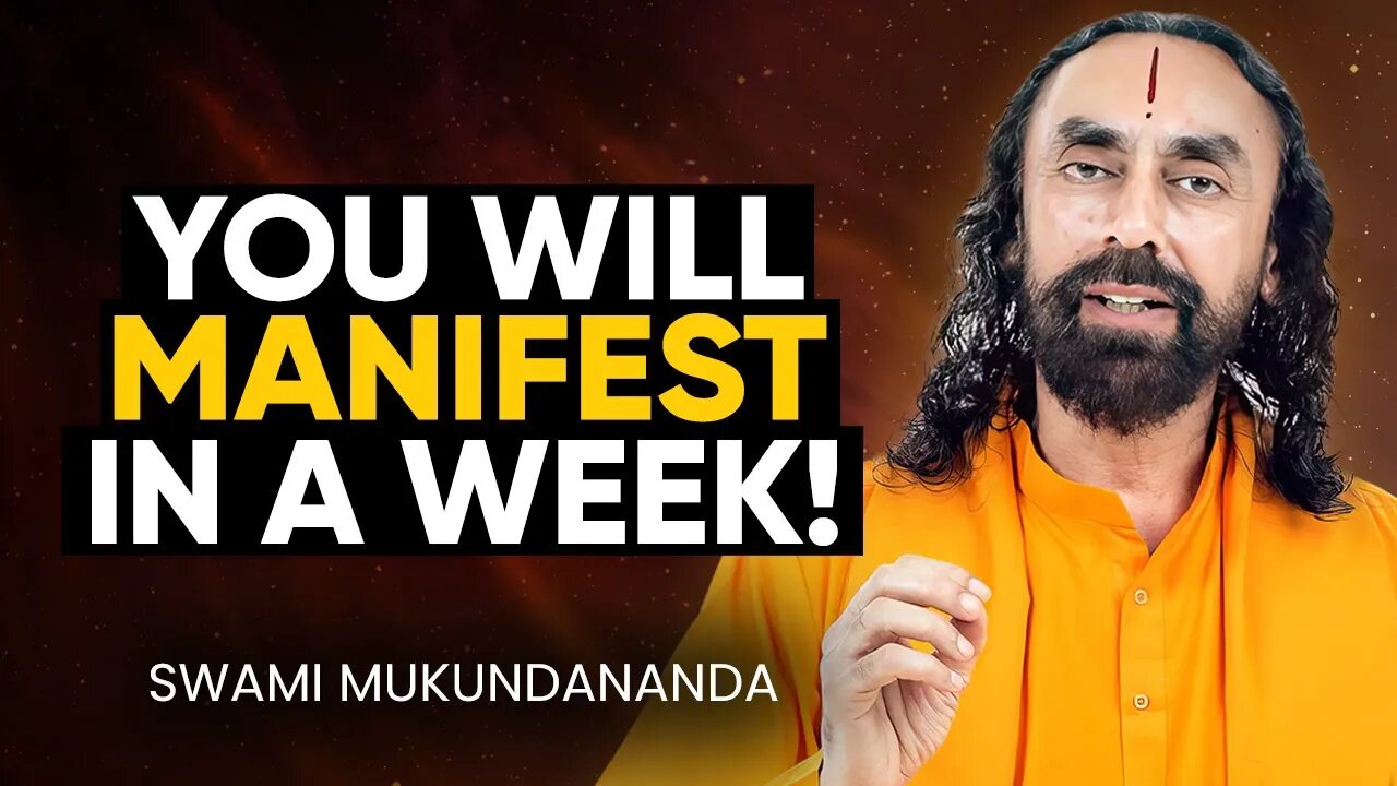 How to MANIFEST the FUTURE Life That You WANT with This ANCIENT Technique! | Swami Mukundananda