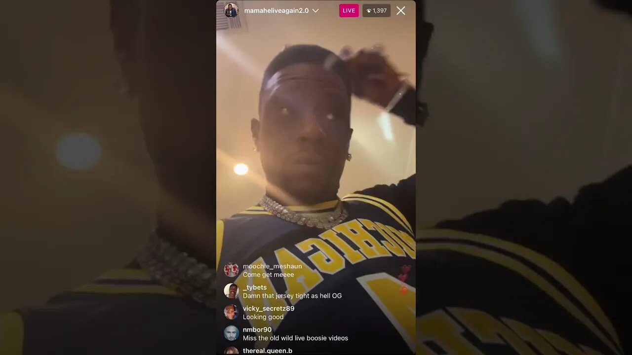 Boosie Badazz Instagram Live. Dress Up With Boosie, Fit Check And MORE!! 20.01.23.