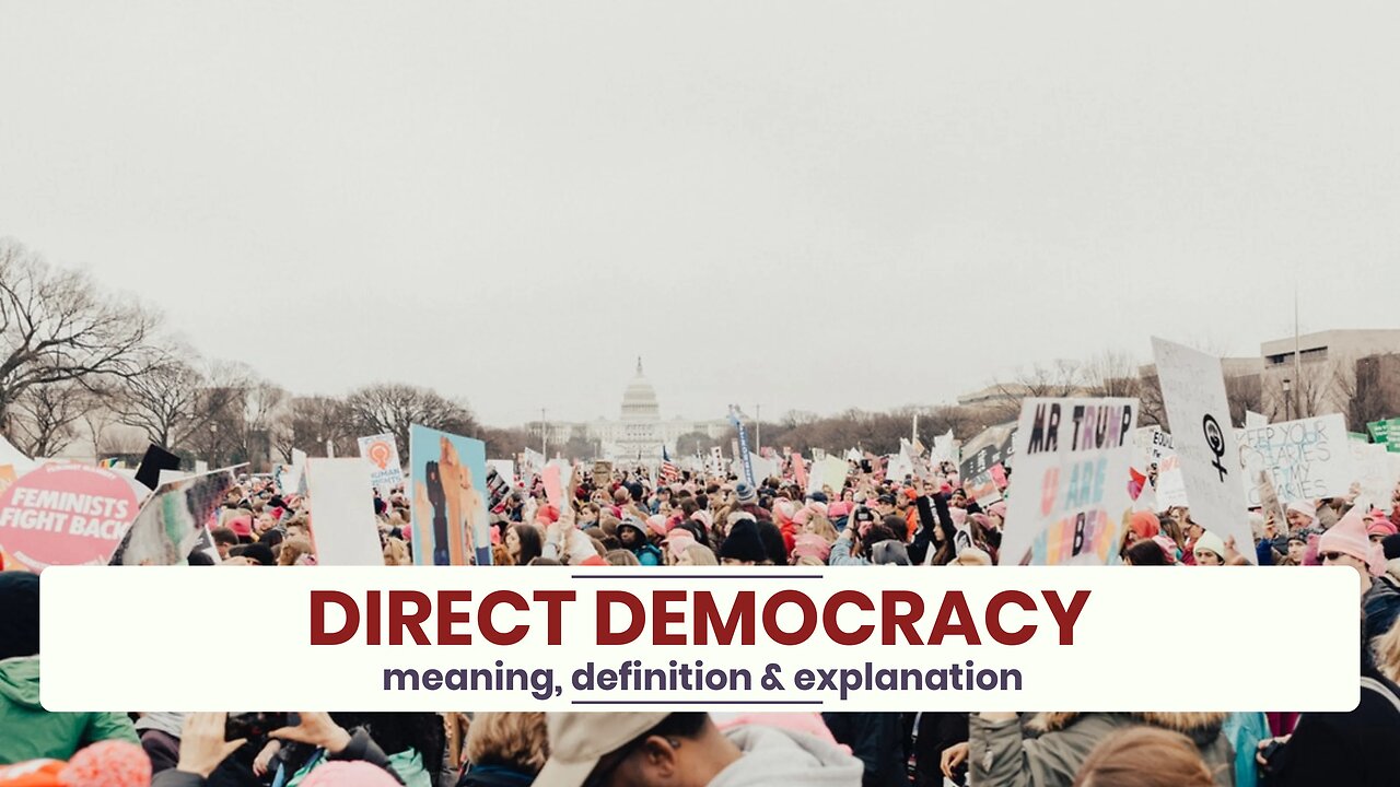 What is DIRECT DEMOCRACY?