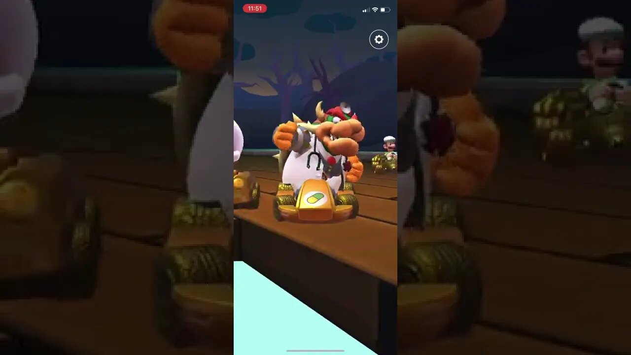 Mario Kart Tour - Cups All Cleared Animation (Halloween Tour 2022 Ending Cutscene)