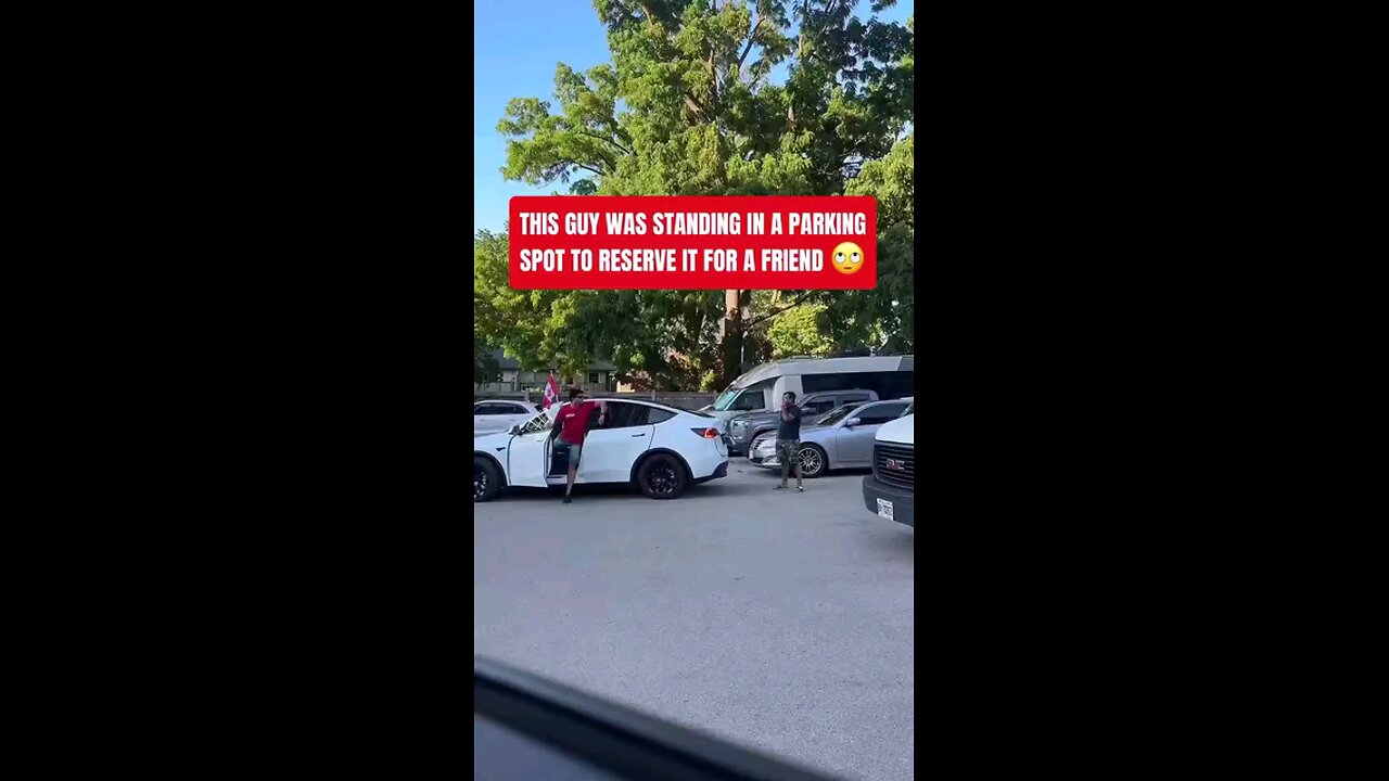 Dispute over parking space.