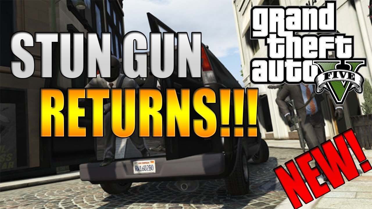 GTA 5 Online: New "GTA 5 DLC" Info! - New GTA 5 Stun Gun! "GTA 5 DLC"