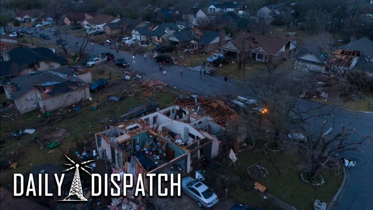 Tornadoes Destroy An Entire Field Of Energy Windmills In Texas