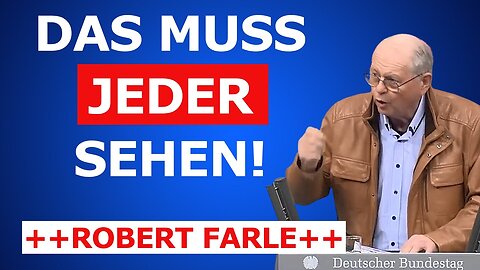 Robert Farle stellt klar - Diese Hetze muss jeder Bürger mitbekommen!🙈