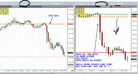 FED Cuts short rates, Bond Interest rates go up, Stocks Gold falls. Whats going on?