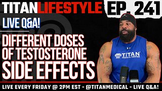 Titan Lifestyle | Live Q&A! - Testosterone, Cycles, Stacks and more!