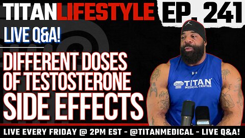 Titan Lifestyle | Live Q&A! - Testosterone, Cycles, Stacks and more!