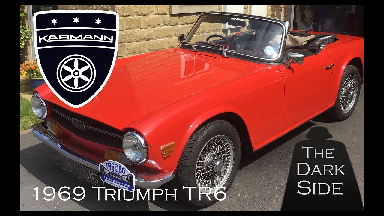 Sculpted by Karmann, built by Triumph, 1969 TR6 2.5i - let's go for a ride! Walkaround