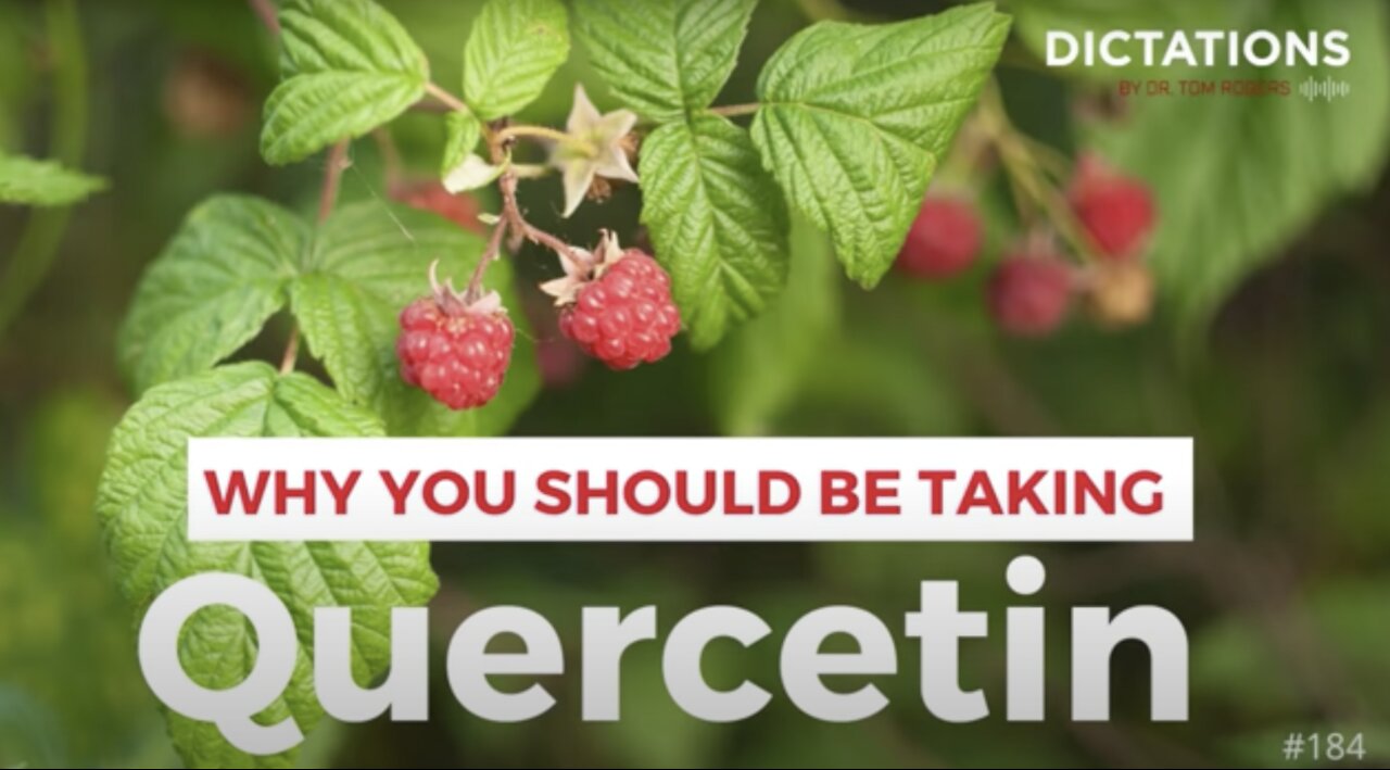 Why You Should Be Taking Quercetin | Tom Rogers, MD