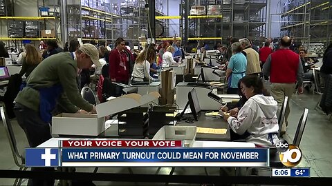 What March Primary turnout could mean for November