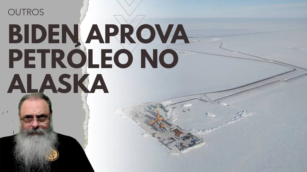 BIDEN aprova EXPLORAÇÃO de PETRÓLEO no ALASKA gerando CRÍTICAS MODERADAS de AMBIENTALISTAS