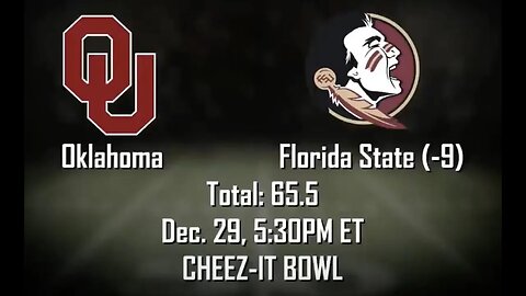 Florida State vs Oklahoma Prediction, Picks & Odds | Cheez-It Bowl Betting Advice & Tips | Dec 29
