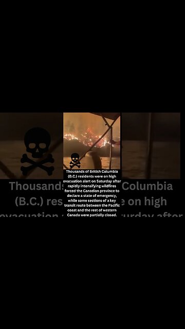 More Fires In Canada #wildfire #Canada #Maui