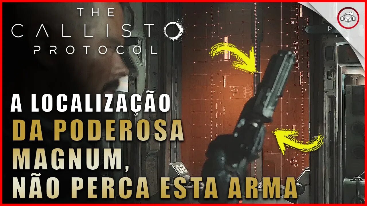 Callisto Protocol, A localização da poderosa Magnum, pistola tática "Não Perca!!!" | Super dica