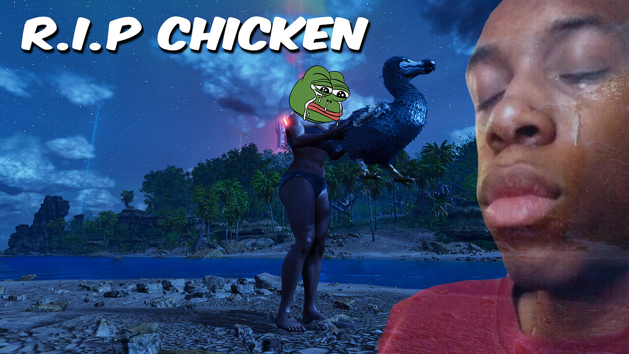 😭🍗Yea I Deadass Killed Ma Chicken 😭🍗| Ark Survival Ascended