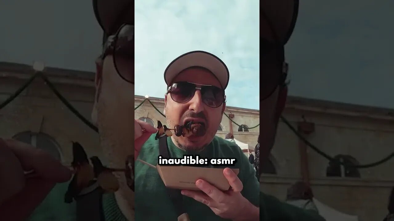 Gordon Travels eats Pork guts in Malta 🇲🇹 #shorts