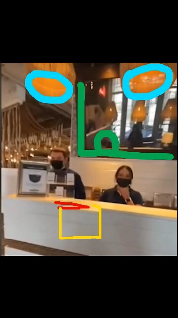 Up Jesus's nose in *Ray William Johnson -When Karens Go Wild*